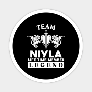 Niyla Name T Shirt - Niyla Life Time Member Legend Gift Item Tee Magnet